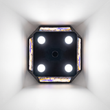 Underside of the COURTBOX with LED lights